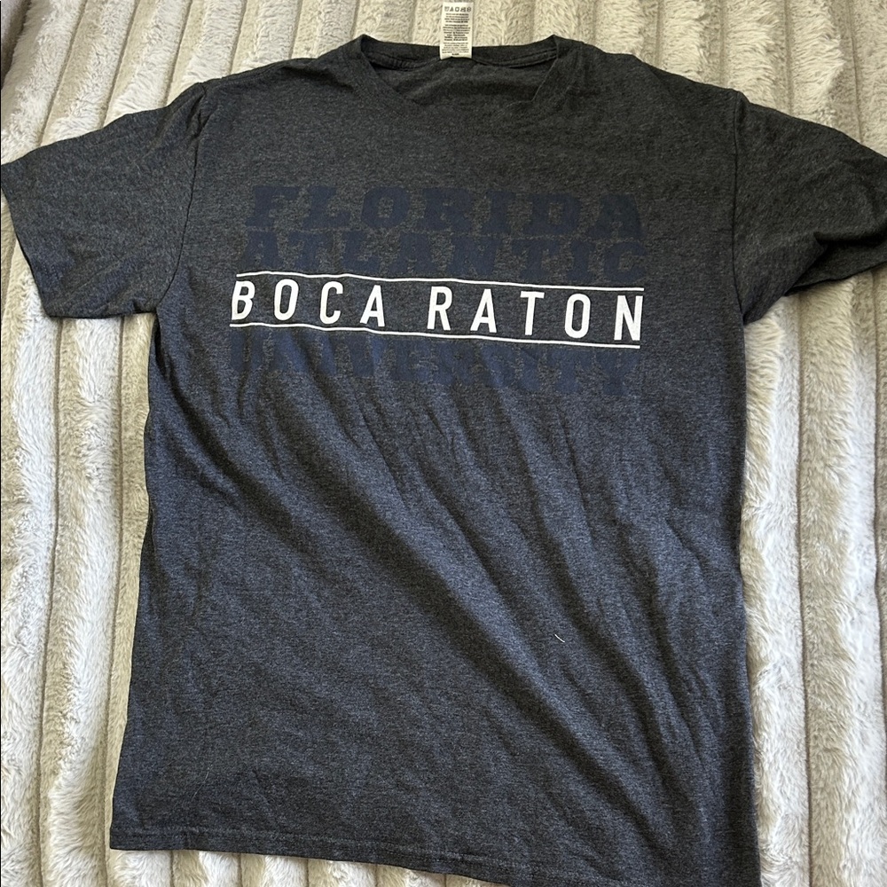 Boca Raton Graphic T-Shirt - Dark Gray